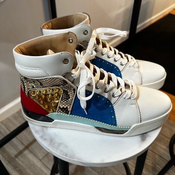 Limited edition christian Louboutin sneakers, original price $3000 - Picture 2 of 6